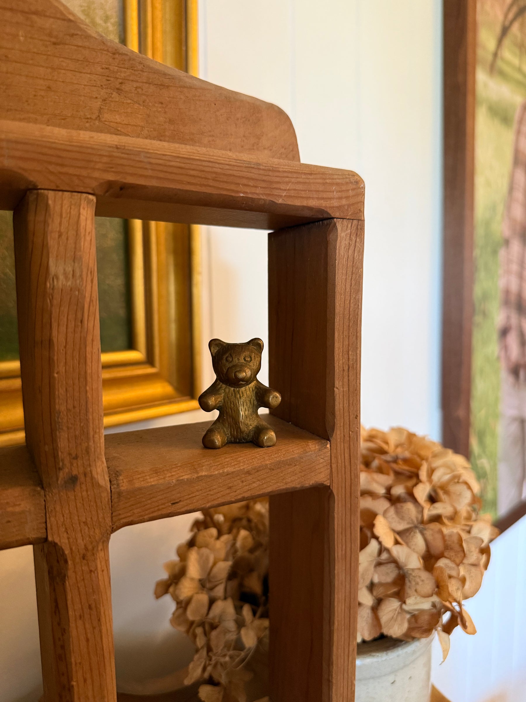 Mini Brass Bear