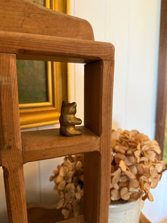 Mini Brass Bear