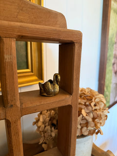 Mini Brass Swan