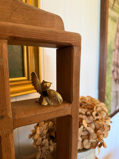 Mini Brass Posing Owl