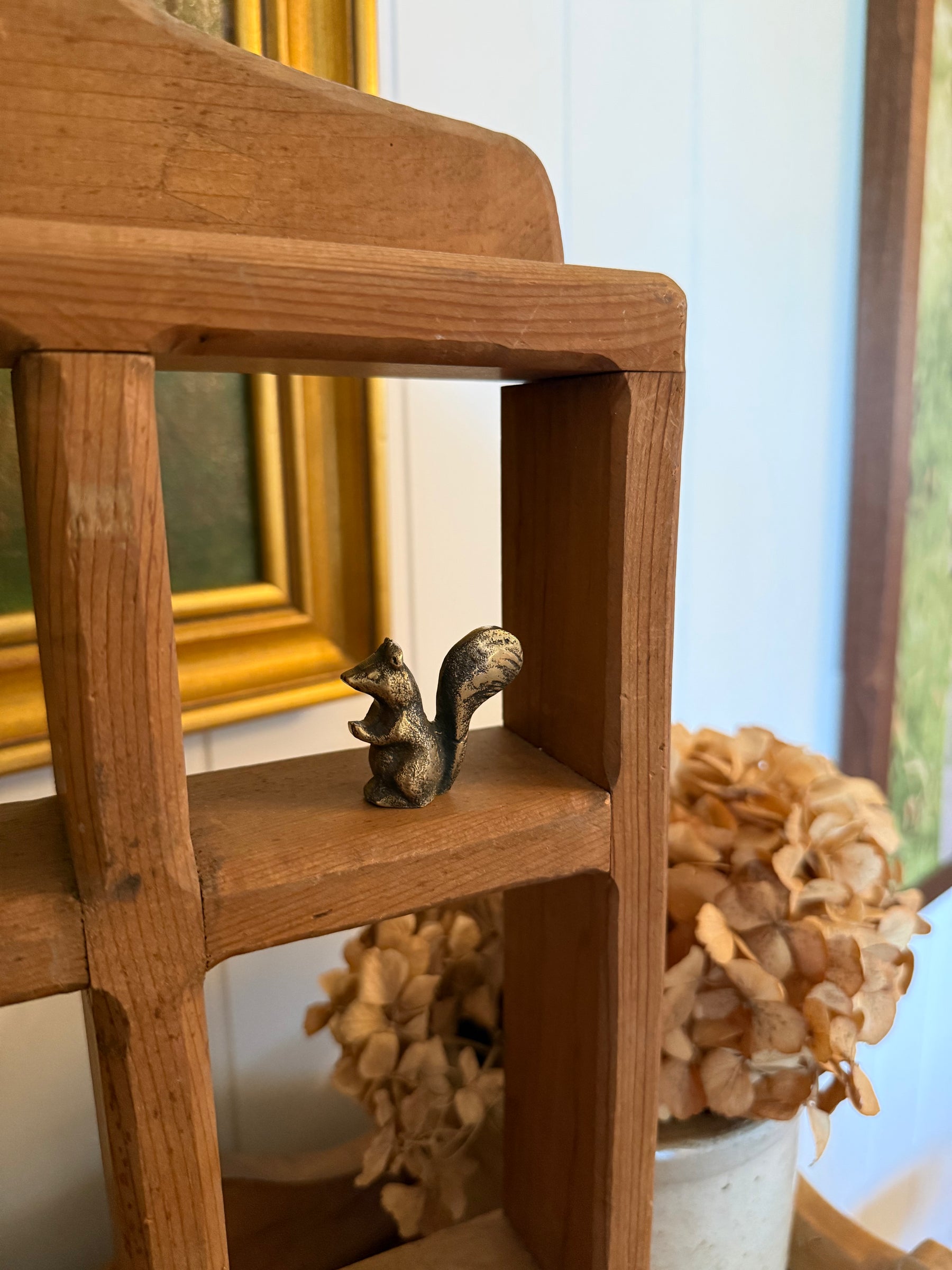 Mini Brass Squirrel
