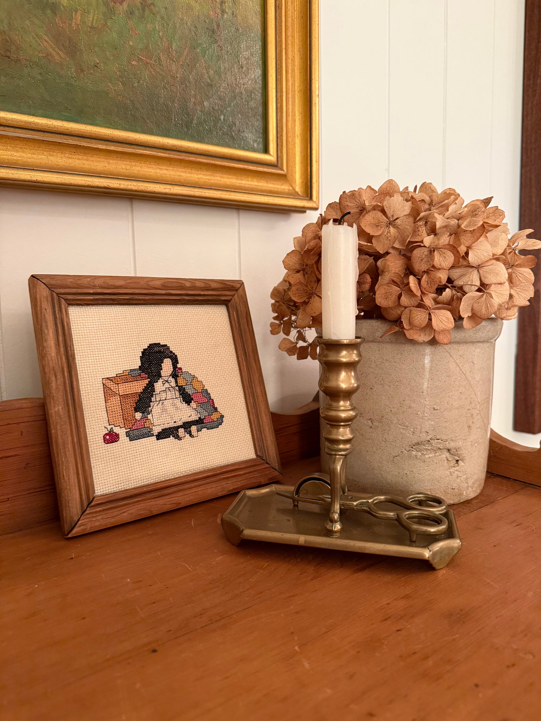 Girl Cross Stitch