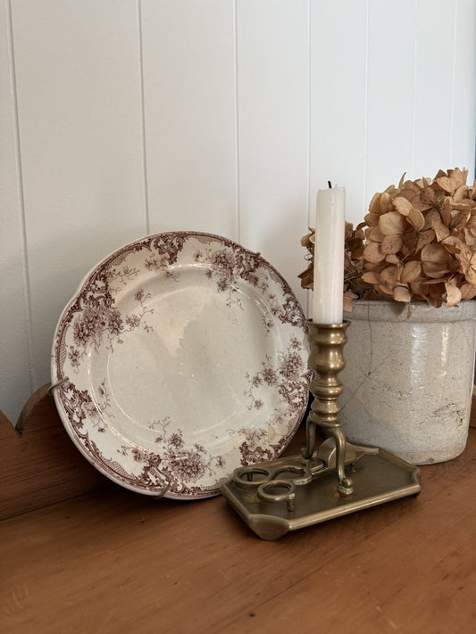 Antique Transferware Plate