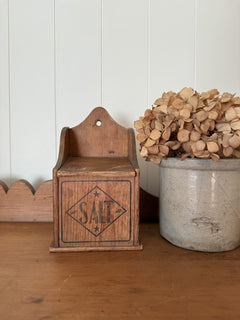 Wooden Salt Box