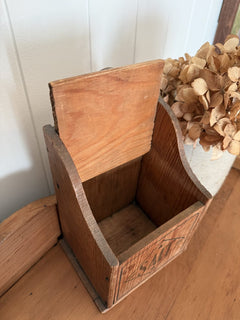 Wooden Salt Box