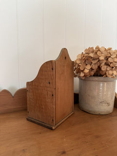 Wooden Salt Box