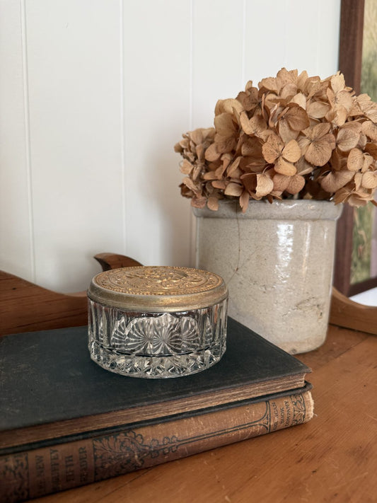 Glass Vanity Jar