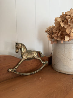 Brass Rocking Horse Hooks