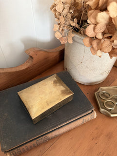 Brass Trinket Box