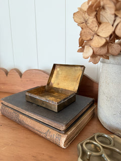 Brass Trinket Box