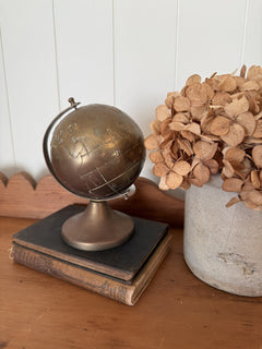 Brass World Globe